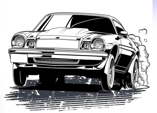 Custom Automotive Design and T-shirt Print Order Bundle