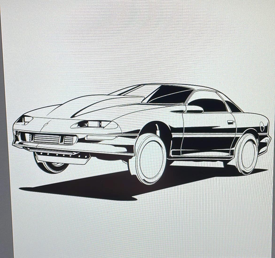 Custom Automotive Design and T-shirt Print Order Bundle