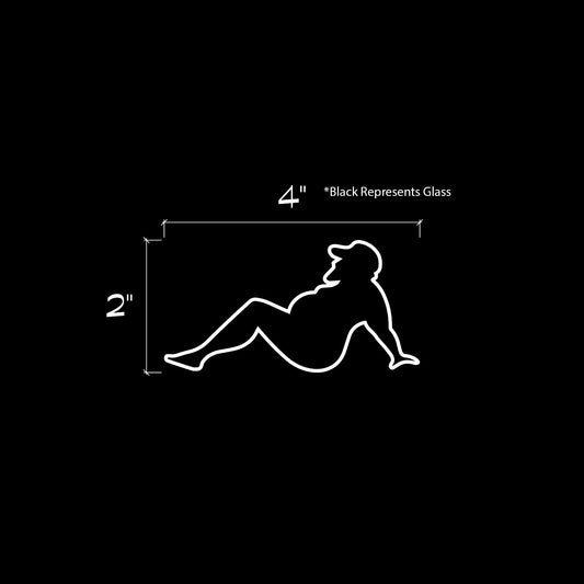 White Dadbod Decal