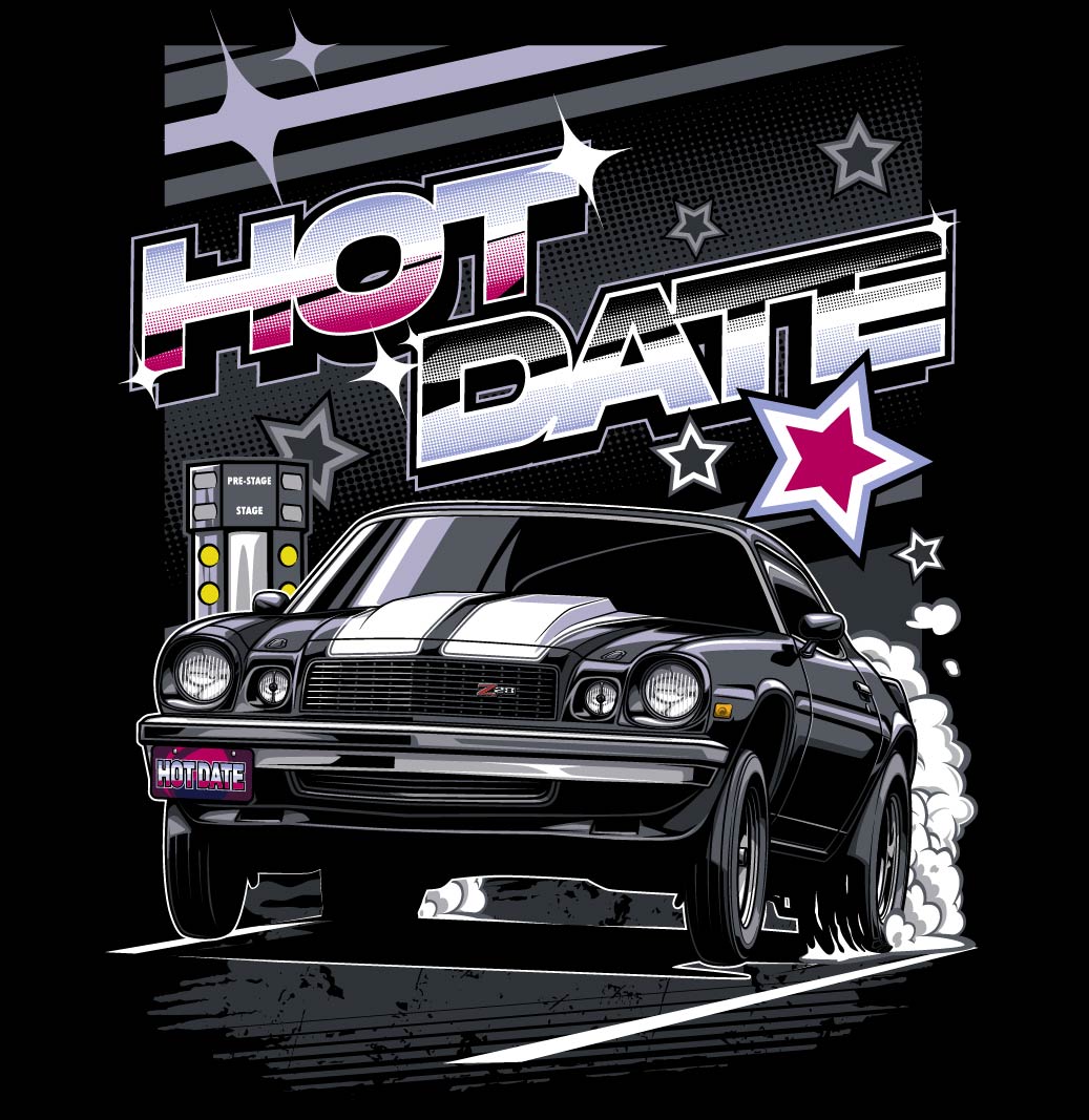 Custom Automotive Design and T-shirt Print Order Bundle