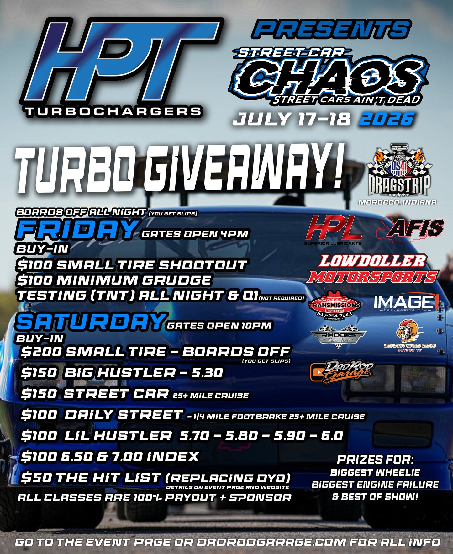 Street Car Chaos is coming to US 41 July 17–18