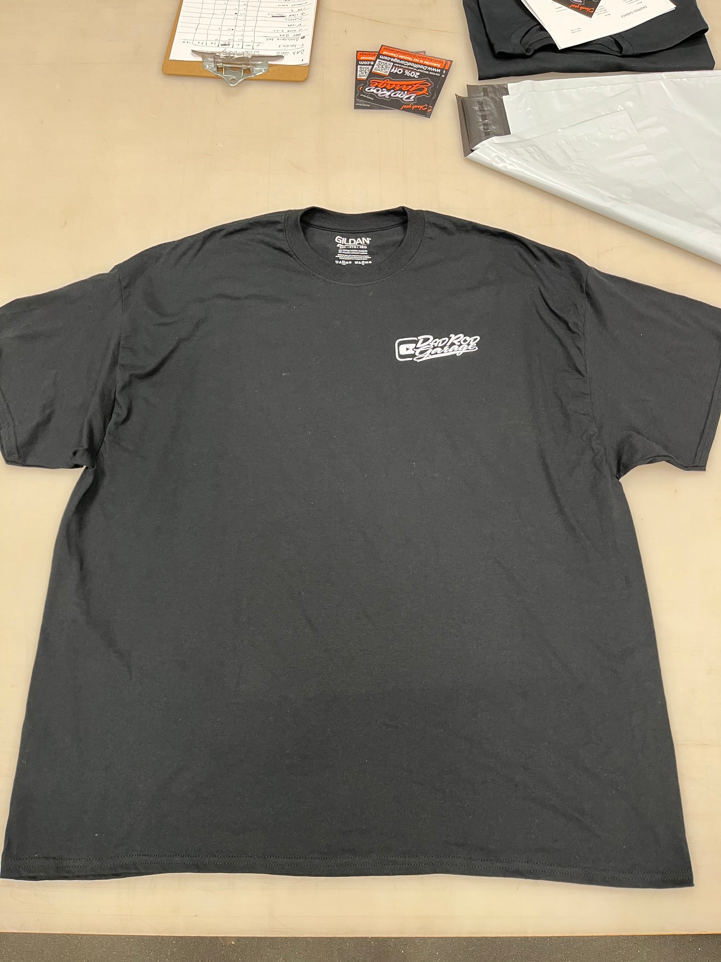 Garage Sale shirt - Black 3L - Fixed is FIxed