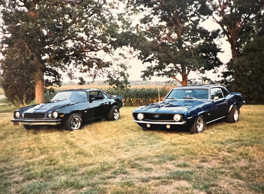 High School friends then and now