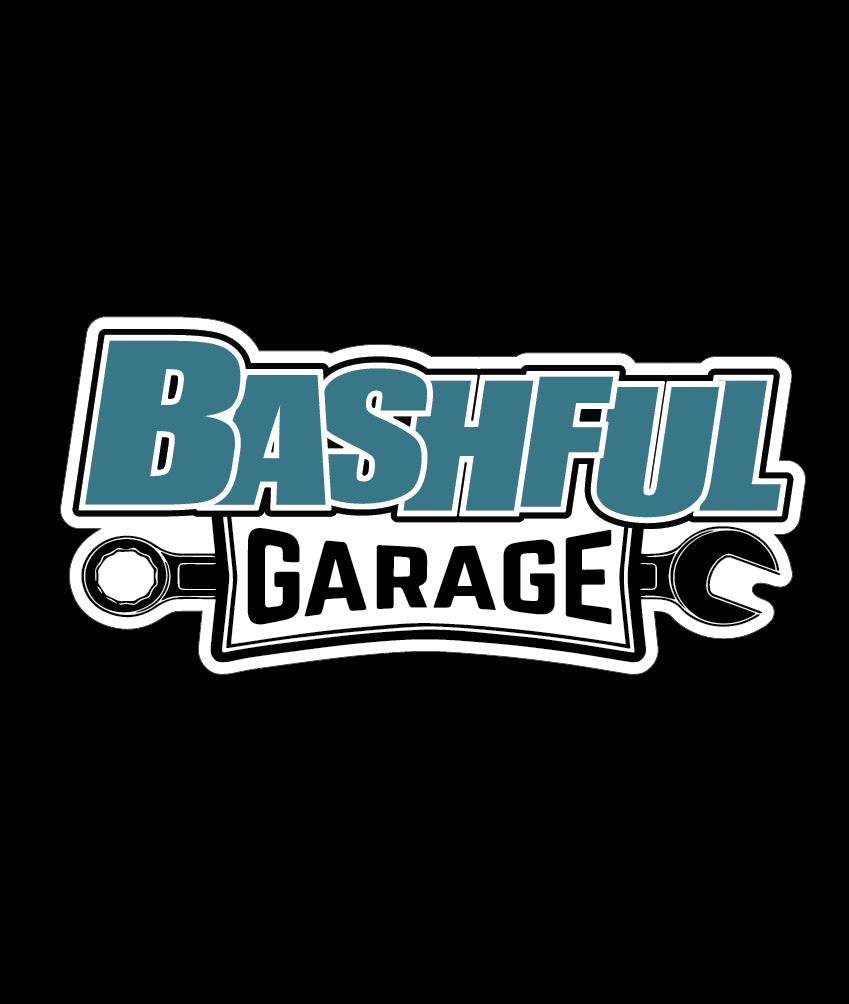 Bashful Garage Logo Decal