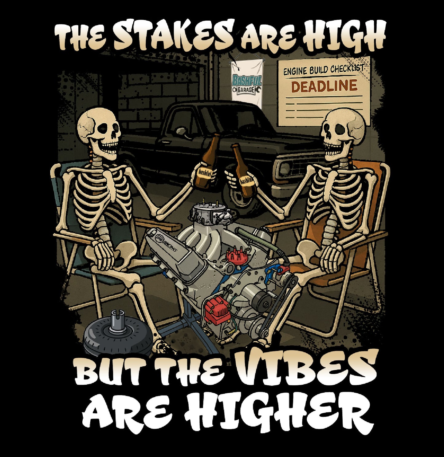 Bashful Garage "The Stakes are High" Hoodie