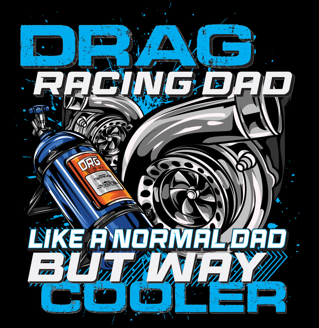 Drag Racing Dad Hoodie