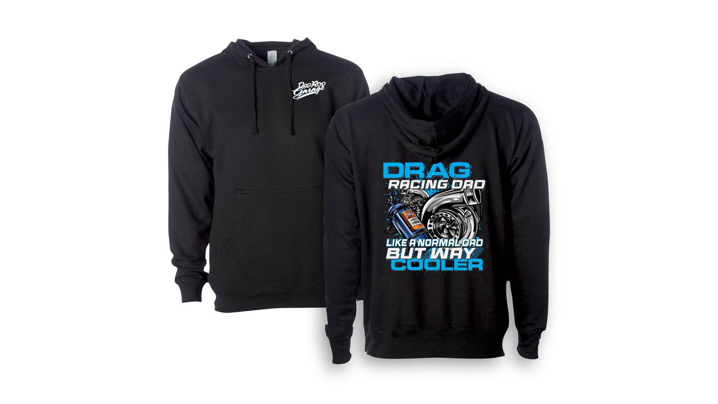 Drag Racing Dad Hoodie