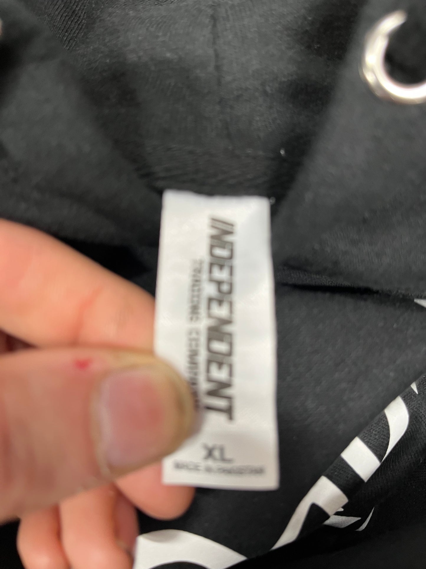 Garage Sale XLarge Black Hoodie - XL